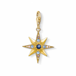 THOMAS SABO strieborný prívesok charm Royalty star 1714-959-7