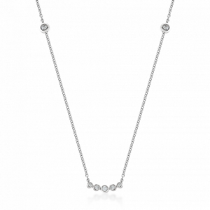 SOFIA strieborný náhrdelník so zirkónmi CAMN20668A-CZ-SS