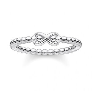 THOMAS SABO prsteň Ring dots with infinity TR2320-001-21