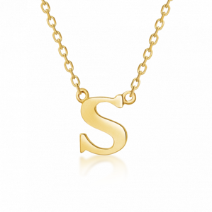 SOFIA zlatý náhrdelník s písmenom S NB9NBG-900S