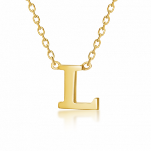 SOFIA zlatý náhrdelník s písmenom L NB9NBG-900L