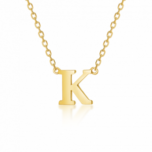 SOFIA zlatý náhrdelník s písmenom K NB9NBG-900K