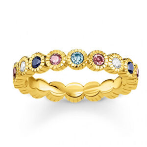 THOMAS SABO prsteň Royalty gold TR2225-959-7