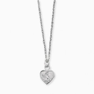 ENGELSRUFER detský náhrdelník s anjelom na srdiečku HEN-ANGELI-HEART