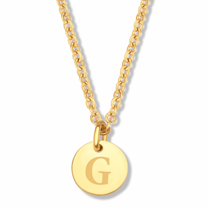 CO88 oceľový náhrdelník s písmenom G C88CN-26144