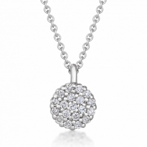 SOFIA DIAMONDS zlatý náhrdelník s diamantmi UDPD26350-W-NH