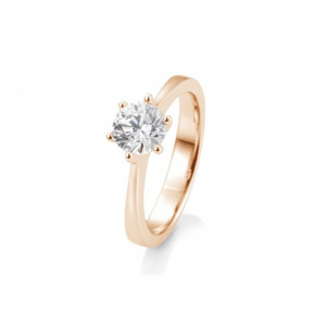 SOFIA DIAMONDS prsteň z ružového zlata s diamantom 0,80 ct BE41/85986-R