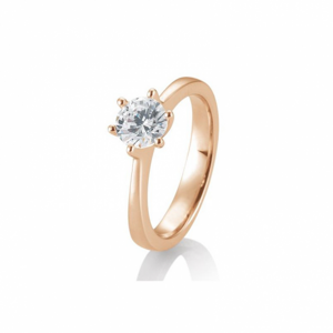 SOFIA DIAMONDS prsteň z ružového zlata s diamantom 0,60 ct BE41/85985-R