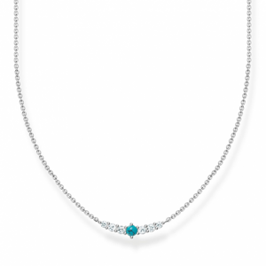 THOMAS SABO náhrdelník Turquoise stone KE2093-405-17-L42V
