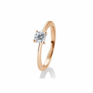 SOFIA DIAMONDS prsteň z ružového zlata s diamantom 0,60 ct BE41/05735-R