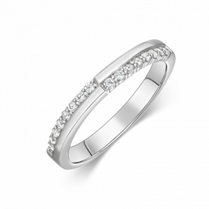 SOFIA strieborný prsteň so zirkónmi CK50708906109G