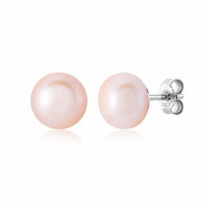SOFIA strieborné perlové náušnice WWzapbutt-7RO