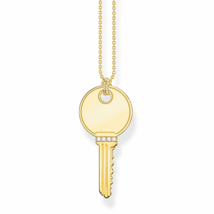 THOMAS SABO náhrdelník Key gold KE2131-414-14