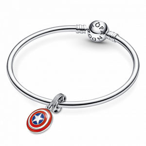 PANDORA Marvel náramok Captain America Shield 590713+790780C01