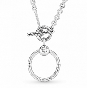 PANDORA Moments náhrdelník s T-zapínaním 391157C00-50