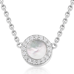 SOFIA zlatý náhrdelník s perleťou GEMCS31186-15