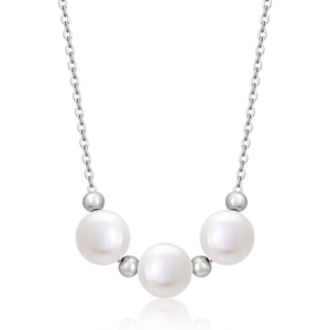 SOFIA strieborný náhrdelník so sladkovodnými perlami PV22017.1