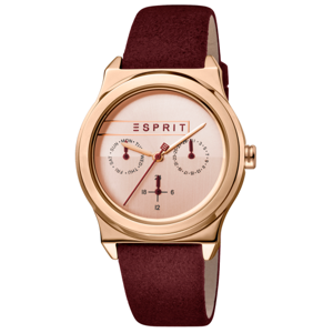 ESPRIT dámske hodinky Magnolia Multi Rosegold Bordeaux ES1L077L0035