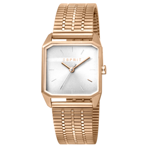 ESPRIT dámske hodinky Cube Ladies Rose Gold ES1L071M0035