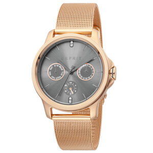 ESPRIT hodinky Turn pozlátené ružovým zlatom ES1L145M0095
