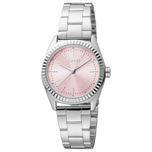ESPRIT dámske hodinky Charlie Silver Pink ES1L291M0085