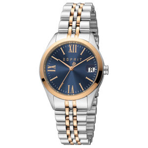 ESPRIT dámske hodinky Silver Rose gold ES1L321M0105
