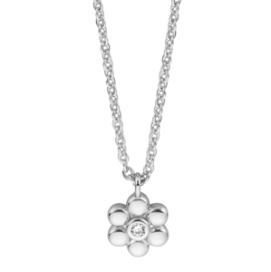 ESPRIT strieborný náhrdelník s kvetom ESNL01741142