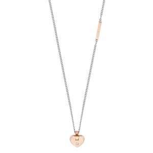 ESPRIT oceľový náhrdelník so srdiečkom ESNL00552442