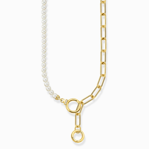 THOMAS SABO náhrdelník Pearls and zirconia KE2193-445-14 -L47V