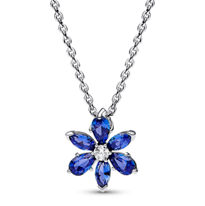 PANDORA náhrdelník Trblietavý kvet 392387C02-45