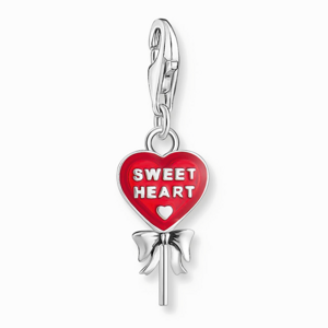 THOMAS SABO strieborný prívesok charm Lollipop-heart 2072-664-10