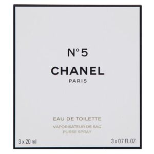 Chanel No.5 toaletná voda pre ženy 3 x 20 ml